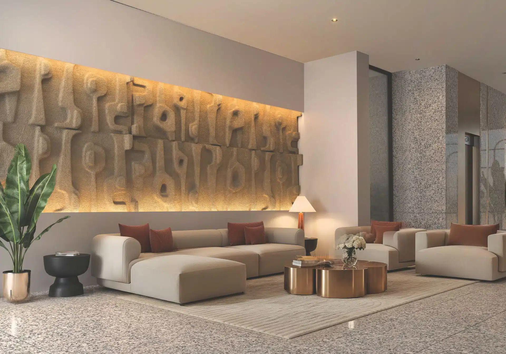 Gulnaar Zenium grand lobby